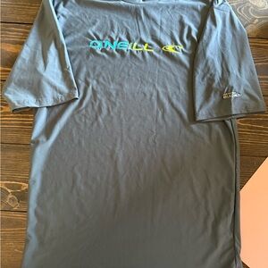 O'Neill Gray Short Sleeve Tee Casual Crew Neck